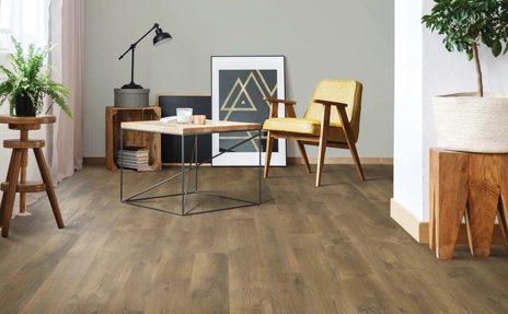 Laminate  flooring i office